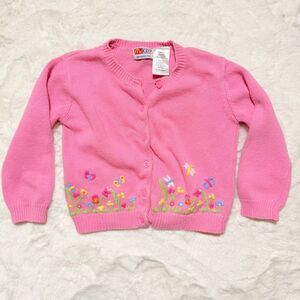 Vintage 90s Mckids floral cardigan